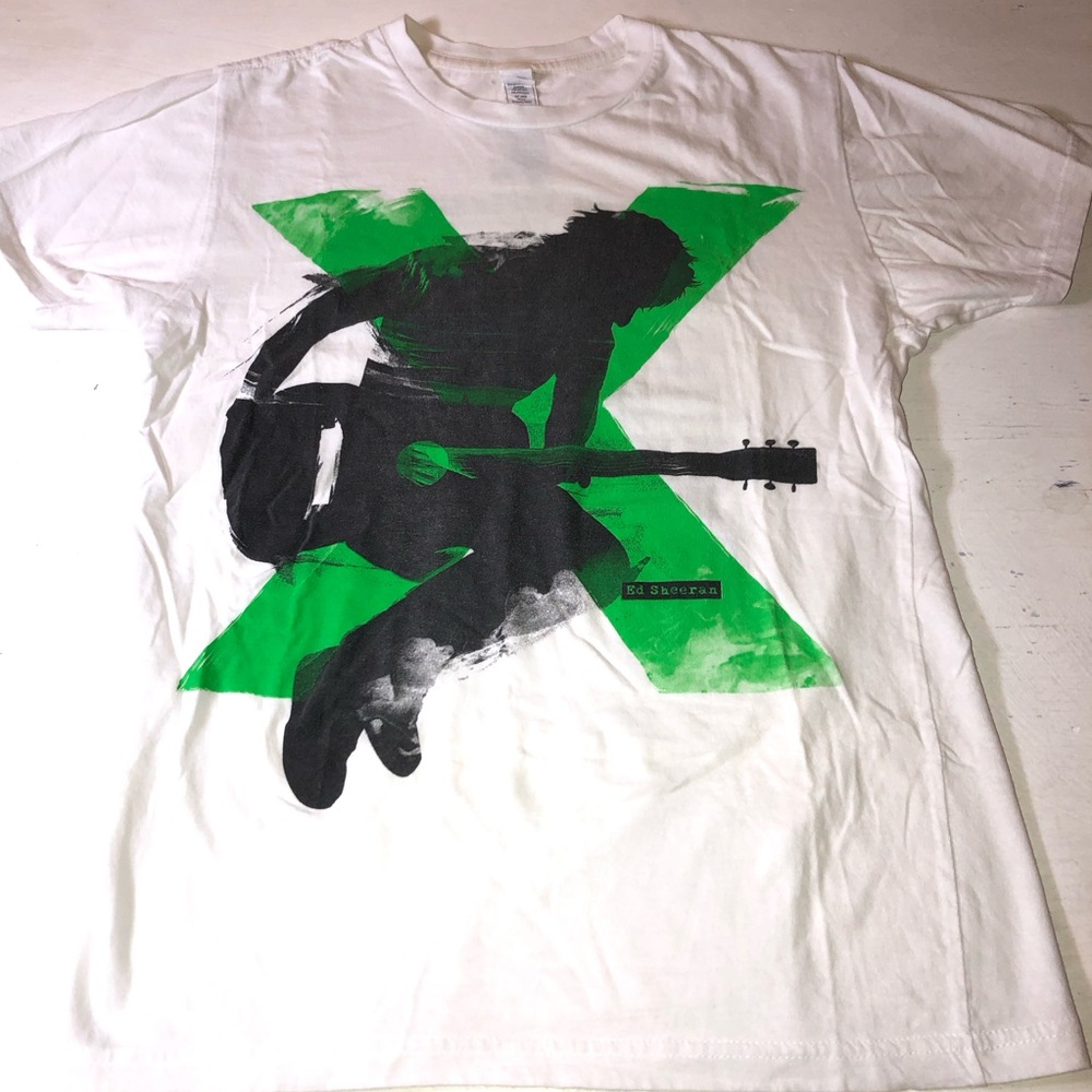 Ed Sheeran X Concert Tour Tee, XS,  100% Cotton, Unisex, pre-owned